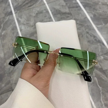 Fashion Rimless Sunglass